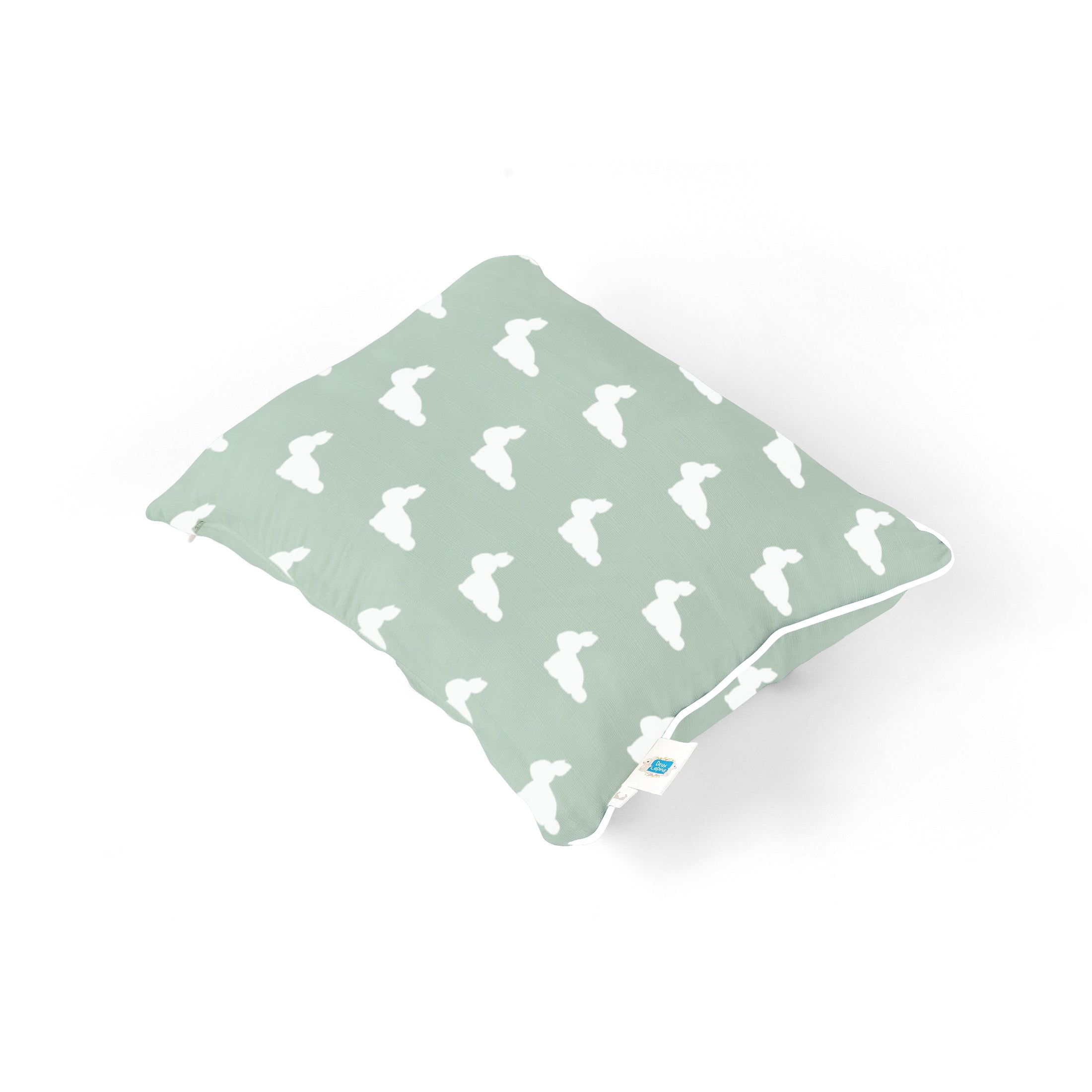 Müslin Bebek Yastığı - Mono Lapin Matcha Green