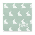 Resmi Galeri görüntüleyiciye yükleyin, Müslin Bebek Ağız Bezi Paketi – Mono Lapin Matcha Green & Endless Blue 10`lu
