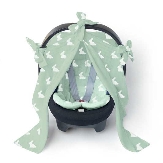Puset ve Oto Koltuk Minderi - Mono Lapin Matcha Green